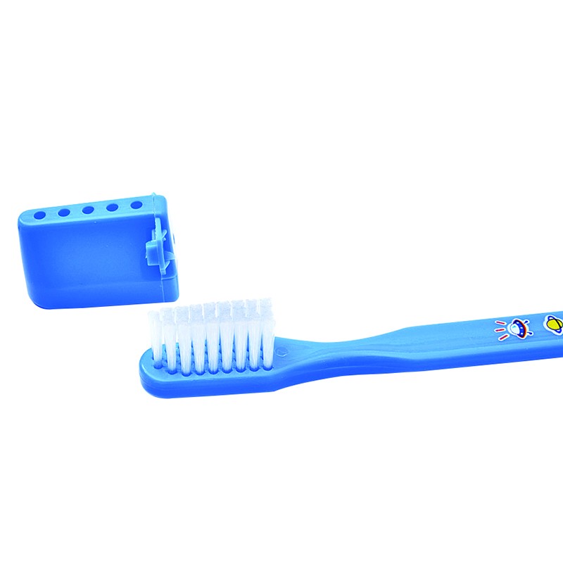 Tête de la brosse à dents PHB Junior: tpete courte et arrondie  adaptée aux grands enfants