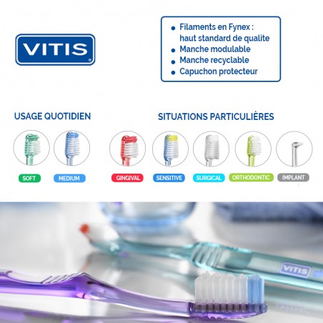 Brosse à dents VITIS GINGIVAL