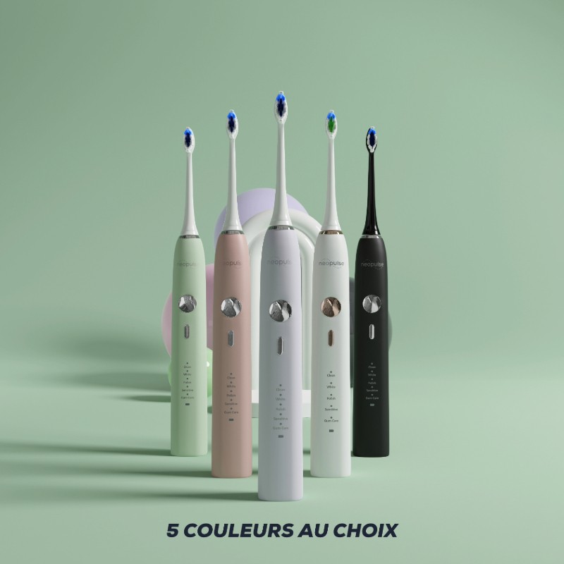 NEOSONIC® - Brosse à dents électrique sonique NEOPULSE® vert