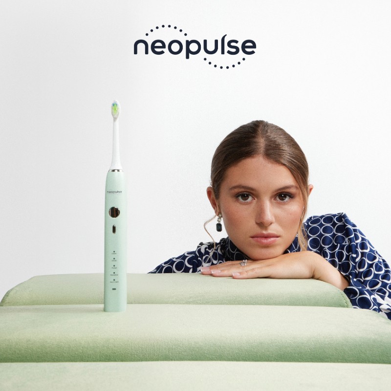 NEOSONIC® - Brosse à dents électrique sonique NEOPULSE® vert