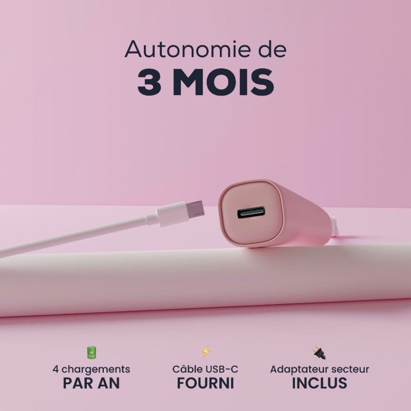 NEOSONIC® - Brosse à dents électrique sonique NEOPULSE® rose