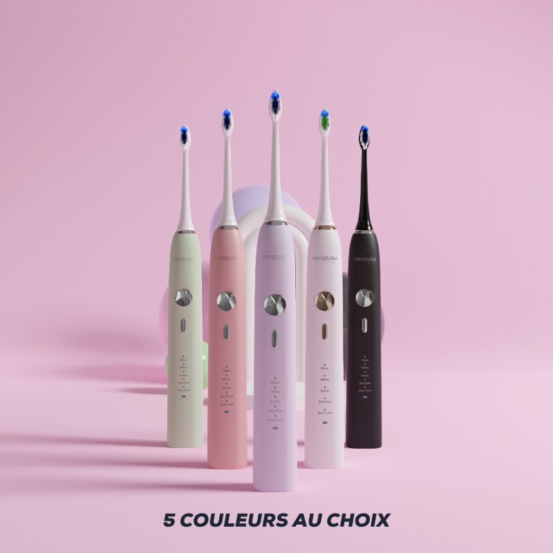 NEOSONIC® - Brosse à dents électrique sonique NEOPULSE® rose