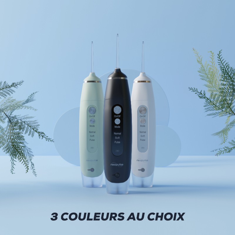 MY FIRST® – Jet dentaire ultra-compact – NEOPULSE® blanc