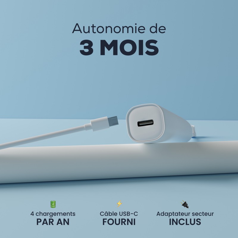 NEOSONIC® - Brosse à dents électrique sonique NEOPULSE® Blanc