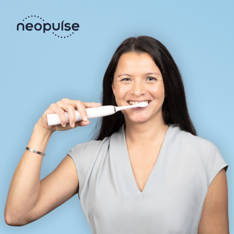 NEOSONIC® - Brosse à dents électrique sonique NEOPULSE® Blanc