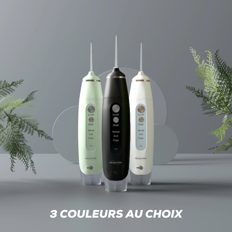 MY FIRST® – Jet dentaire ultra-compact – NEOPULSE® Noir